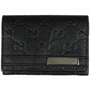 Gucci Guccissima Leather Wallet Black